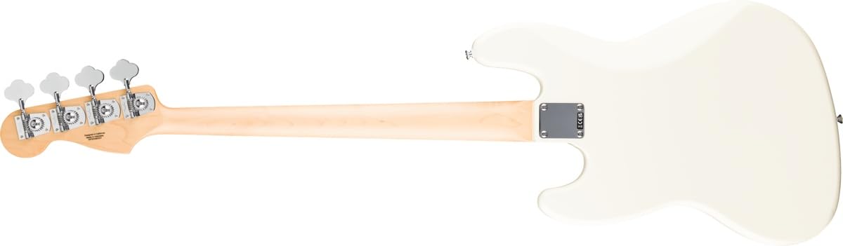 Amazon.com: Fender Standard Jazz Bass - Olympic White